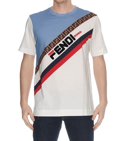 mens fendi roma t shirt|fendi blue t shirts.